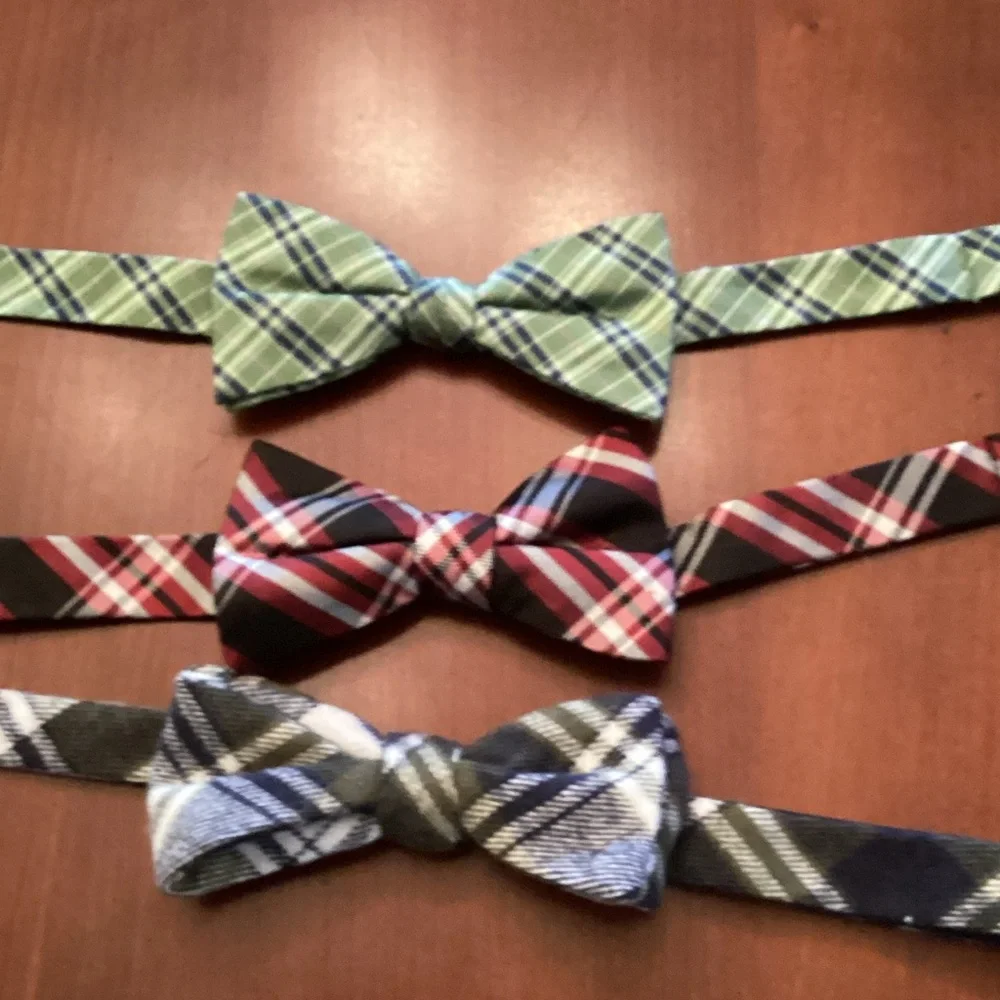 Plaid Bow Ties for men